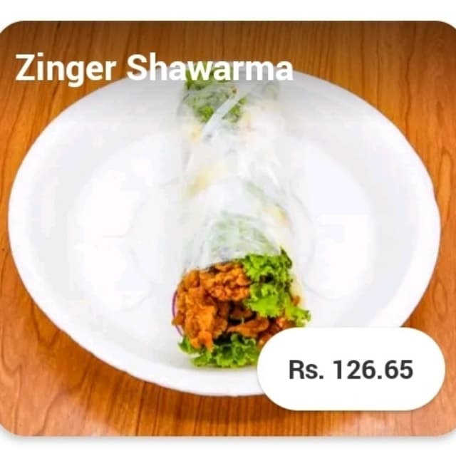 Zinger Shawarma