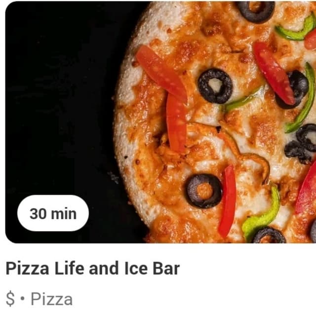 Piza Ice Bar